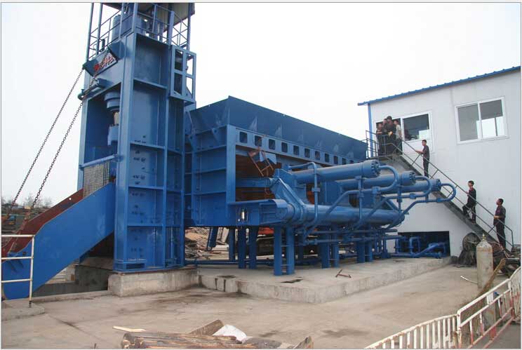 1600廢金屬液壓打包機